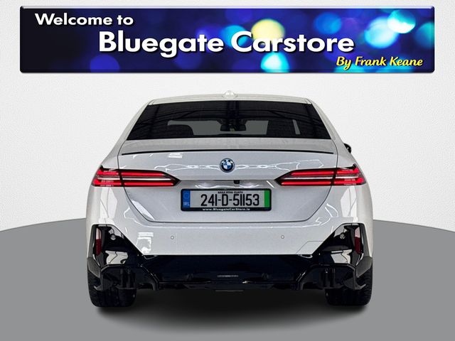Image for 2024 BMW i5 EDRIVE40 M SPORT **SURROUND PARKING SENSORS**REVERSE CAMERA**FRONT HEATED SEATS**ELECTRONIC HANDBRAKE**LARGE INFOTAINMENT SYSTEM**DIGITAL DASHBOARD**FULL BLACK LEATHER INTERIOR**DRIVE MODES**