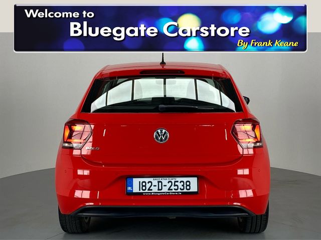 Image for 2018 Volkswagen Polo CL 1.0 TSI D7F 95BHP 5DR AUTO IRISH CAR**BLACK CLOTH INTERIOR**TOUCH SCREEN MEDIA DISPLAY**PARKING SENSORS**APPLE CARPLAY**DSG GEARBOX**AIR CONDITIONING**ISOFIX**SEMI DIGITAL DASH**FINANCE AVAILABLE**