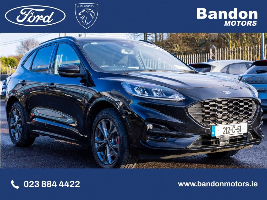 Image for 2021 Ford Kuga 2021 Black Ford Kuga Plugin Hybrid 2.5 Duratec 225PS PHEV ST-Line Auto