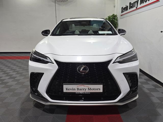 Image for 2024 Lexus NX 450H+ 2.5 F-SPORT (PREMIUM PLUS PACK) PHEV 4WD AUTOMATIC **HUGE SPEC / ACTIVE RADAR CRUISE CONTROL / ELECTRIC SUNROOF / HEATED & COOLING FRONT SEATS / TWO TONE LEATHER / 360 DEGREE PARKING CAMERA**