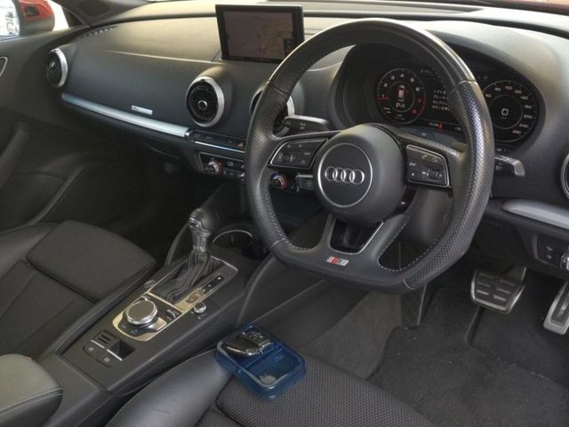 Image for 2018 Audi A3 S-LINE - BLACK HALF LEATHER - FACTORY ALLOYS - FLAT BOTTOM STEERING WHEEL - CRUISE CONTROL - DIGITAL DASH - REVERSE CANERA