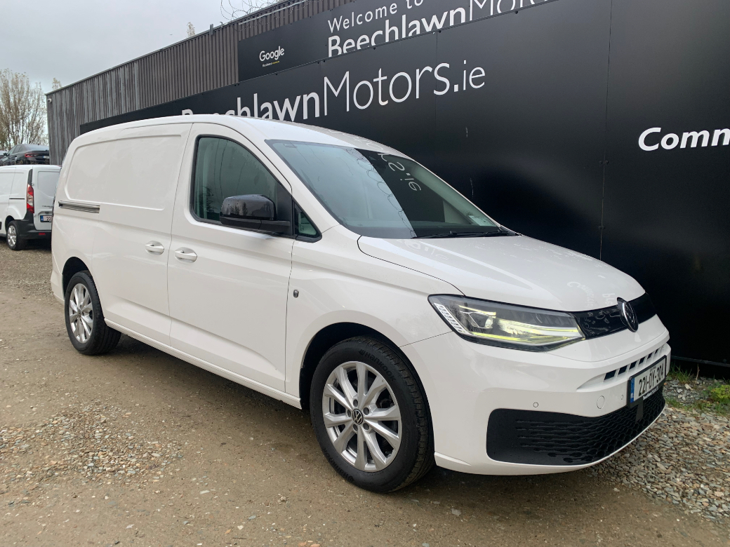 Image for 2022 Volkswagen Caddy 2.0 TDI 102 BHP CARGO+ ED LWB // PRICE EXCL. VAT // GREAT CONDITION // ONE OWNER // DOCUMENTED SERVICE HISTORY // CRUISE, AIR CON AND PARKING SENSORS // 