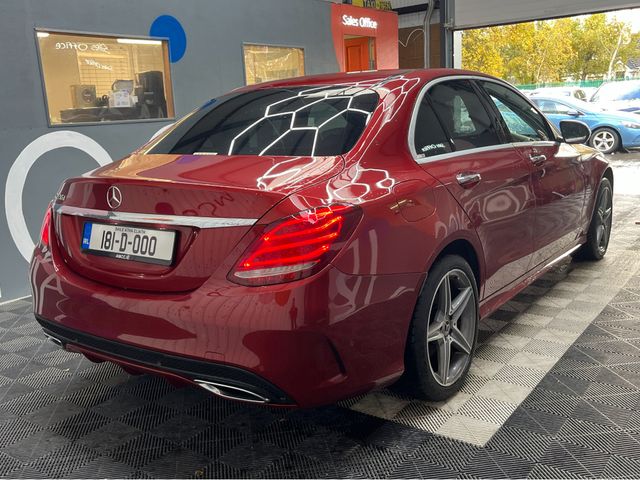 Image for 2018 Mercedes-Benz C Class €23950! 2018 MERCEDES C CLASS C220D AUTOMATIC AMG-LINE / 66K KMS / HEATED BLACK LEATHER INTERIOR