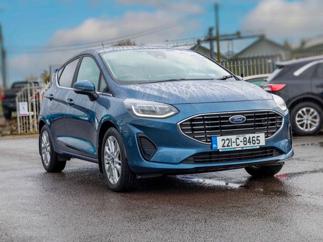 Image for 2022 Ford Fiesta 2022 Ford Fiesta Blue 1.0T EcoBoost 100PS Titanium