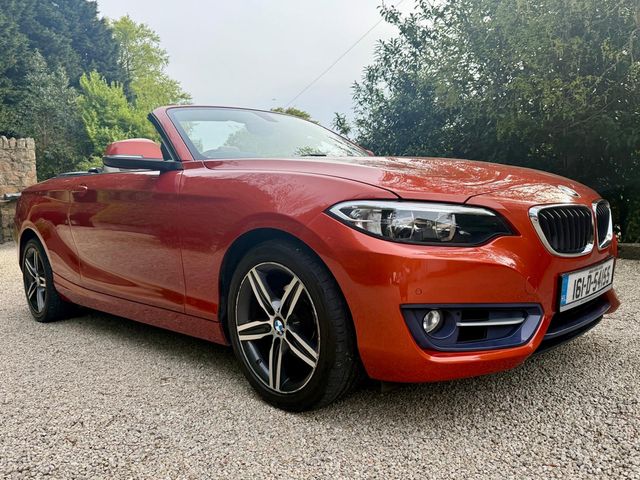 Image for 2016 BMW 2 Series 218I SPORT CONVERTIBLE 