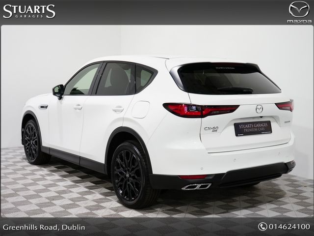 Image for 2026 Mazda CX-60 PRE REG SPECIAL! SAVE €7, 395 OFF NEW PRICE! 4WD 2.5P PHEV (327ps) EXCLUSIVE-LINE COMFORT PACK AT 20 INCH BLACK MATTE UPGRADED ALLOYS, BLACK MIRROR CAPS*