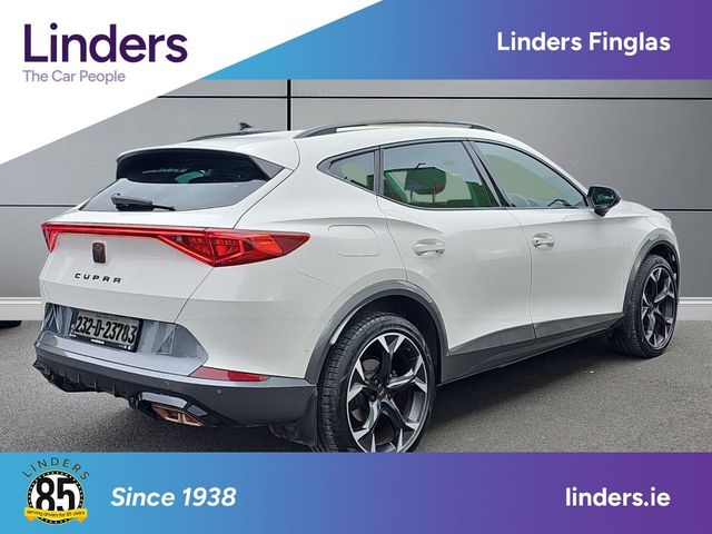 Image for 2023 Cupra Formentor 1.4L Petrol PHEV 80KM Range, 204hp, 2 Spec, Heated Seats, Wireless Charging, Rear Camera, Front + Rear Sensors, £ Years Warranty, *LINDERS CHRISTMAS SALE* On Every car we are giving you a €250 vouc