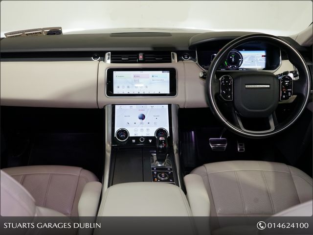 Image for 2021 Land Rover Range Rover *SOLD DEPOSIT TAKEN*HSE DYNAMIC PHEV: SANTORINI BLACK WITH IVORY LEATHER, PANORAMIC ROOF, 21” ALLOYS, KEYLESS ENTRY, REVERSING CAMERA, NAV, MEMORY HEATED SEATS, AIR SUSPENSION