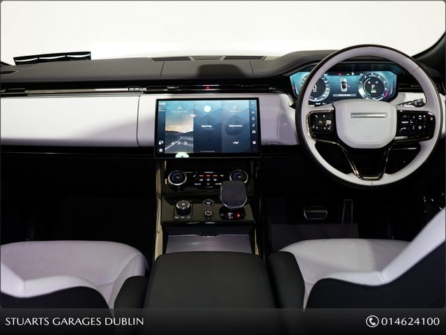 Image for 2023 Land Rover Range Rover Sport DYNAMIC SE: CARPATHIAN GREY PREMIUM METALLIC IVORY LEATHER: BLACK PACK, CONTRAST ROOF, SATIN GREY ALLOYS, PANORAMIC ROOF, DEPLOYABLE SIDE STEPS
