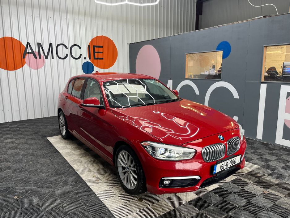 Image for 2019 BMW 1 Series €18950 2019 BMW 118D FASHIONISTA 2.0 AUTOAMATIC / CRUISE CONTROL / REVERSE CAMERA / ELECTRIC MEMORY & HEATED SEATS AND MORE