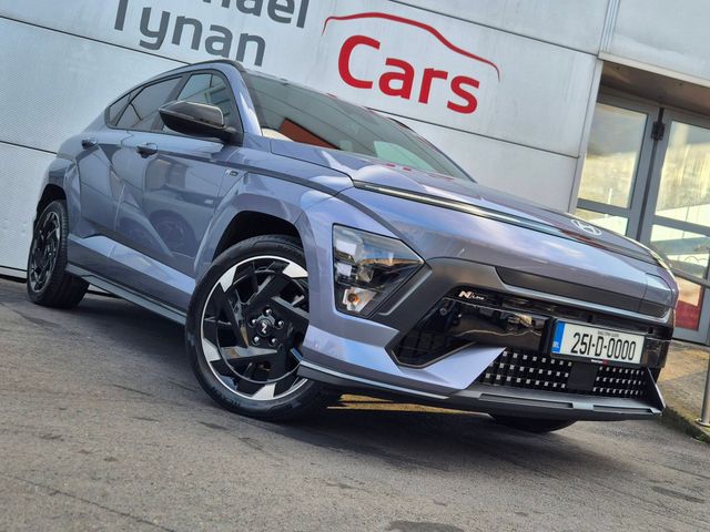 Image for 2025 Hyundai Kona N Line 65kWh Auto (Range 400km) Wireless Phone Charger + Heated Front Seats - First Registered April 2025 - Trade in Price €33, 777