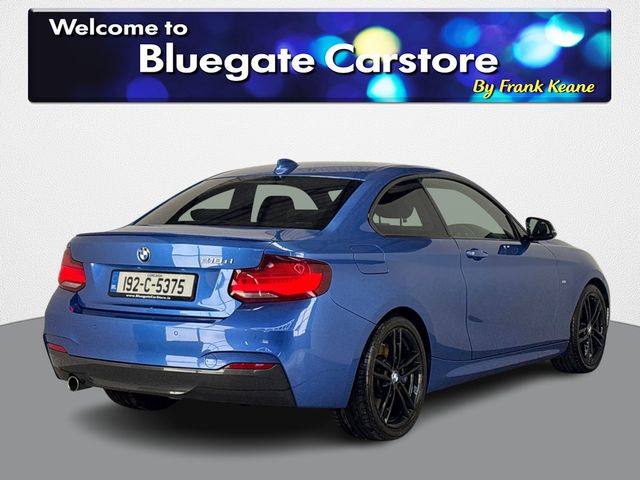 Image for 2019 BMW 2 Series F22 D M SPORT 2DR **MSPORT**FULL BLACK LEATHER INTERIOR**FRONT HEATED SEATS**LED ANGEL EYES**FULL SERVICE HISTORY**INFOTAINMENT SCREEN**MANUAL HANDBRAKE**A/C**REAR PARKING SENSORS**DRIVE MODES**