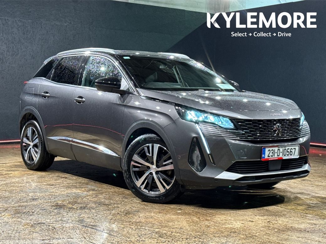 Image for 2023 Peugeot 3008 1.5L DIESEL AUTOMATIC - REVERSE CAMERA - HALF BLACK LEATHER UPHOLSTERY - DIAMOND CUT ALLOY WHEELS - PADDLE SHIFT
