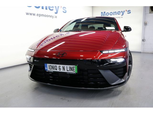 Image for 2026 Hyundai Ioniq 6 N LINE IN ULTIMATE RED - ORDER YOURS TODAY FROM MOONEYS