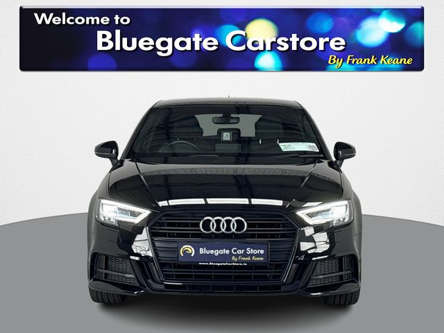 Image for 2017 Audi A3 S LINE TFSI 3DR BLACK EDITION**UPGRADED ALLOYS**MULTIFUNCTIONAL STEERING WHEEL**HALF LEATHER INTERIOR**DRIVE SELECT MODES**DIGITAL MEDIA DISPLAY**BLUETOOTH**DUAL CLIMATE CONTROL**FINANCE ARRANGED**