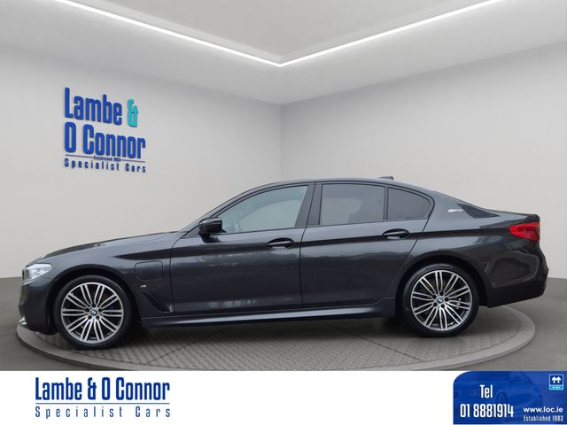 Image for 2019 BMW 5 Series 530e M SPORT AUTO * SOPHISTO GREY / BLACK DAKOTA LEATHER * ONLY 24K MILES * BMW SERVICE RECORD * 19" ALLOYS * PRIVACY GLASS * HEATED SPORTS SEATS * SAT NAV * 