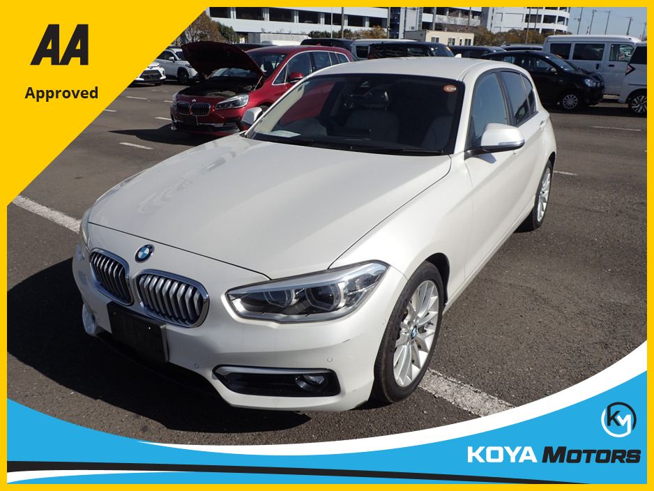 Image for 2019 BMW 1 Series 118D FASHIONISTA PRO 2.0 DIESEL AUTOMATIC // FULL HEATED LEATHER // PEARL WHITE METALLIC // PRIVACY PACK // PRO MEDIA BLUETOOTH // BMW MATRIX LIGHTING // STUNNING EXAMPLE // AA APPROVED DEALER 2026