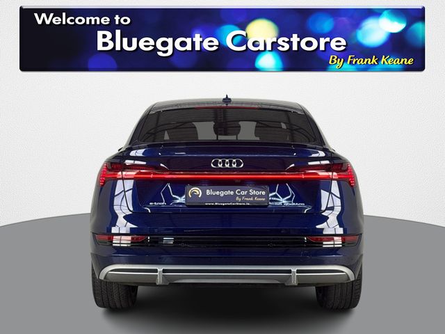 Image for 2022 Audi e-tron S LINE 55 QUATTRO SPORTBACK **NEW 22 INCH ALLOYS**REVERSE CAMERA**FRONT AND REAR PARKING SENSORS**ELECTRONIC HANDBRAKE**APPLE CARPLAY**ANDROID AUTO**FRONT HEATED SEATS**BLACK LEATHER INTERIOR**