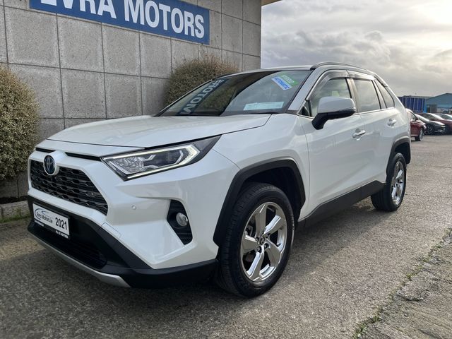 Image for 2021 Toyota Rav4 G 4WD AUTOMATIC HYBRID 2.5 PETROL //HIGH SPEC//FULL LEATHER HEATED SEATS AND STEERING WHEEL//360 PARKING CAMERAS//ADAPTIVE CRUISE CONTROL//