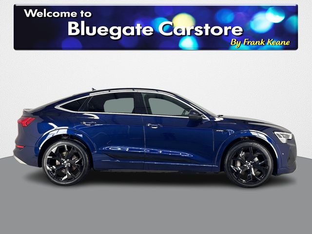 Image for 2022 Audi e-tron S LINE 55 QUATTRO SPORTBACK **NEW 22 INCH ALLOYS**REVERSE CAMERA**FRONT AND REAR PARKING SENSORS**ELECTRONIC HANDBRAKE**APPLE CARPLAY**ANDROID AUTO**FRONT HEATED SEATS**BLACK LEATHER INTERIOR**