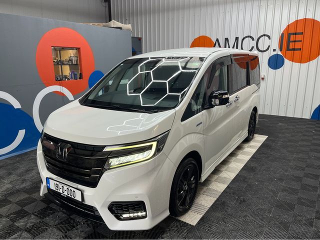 Image for 2019 Honda Stepwagon €25950 2019 HONDA STEPWAGON HYBRID G EX SENSING BLACK STYLE 2.0 AUTOMATIC / CRUISE CONTROL / REVERSE CAMERA / AUTOMATIC DOORS / 7 SEATS