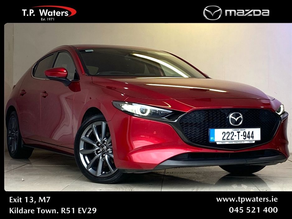 Image for 2022 Mazda Mazda3 2.0 GT SPORT - 24 MONTH WARRANTY - FULL BALCK LEATHER INTERIOR - BOSE SOUND SYSTEM - REVERSING CAMERA - FINANCE PACKAGES ARRANGED