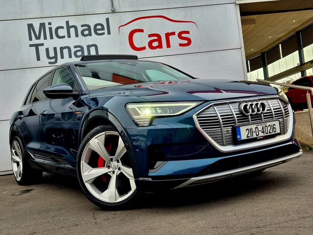 Image for 2021 Audi e-tron 50 Quattro Panoramic Roof, Black Edition Styling 230kw (313bhp) Upgraded 22'' RSQ8 Alloys