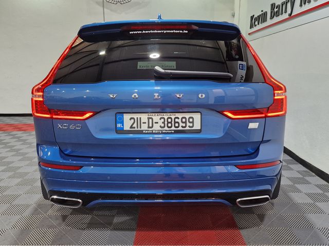 Image for 2021 Volvo XC60 T6 RECHARGE R DESIGN (PAN ROOF) AWD 340BHP AUTOMATIC **TINY MILEAGE / APPLE CARPLAY & ANDROID AUTO / CRUISE CONTROL / ELECTRIC BOOTLID / HEATED FRONT & REAR SEATS / HEATED SWHEEL / REVERSE CAMERA**