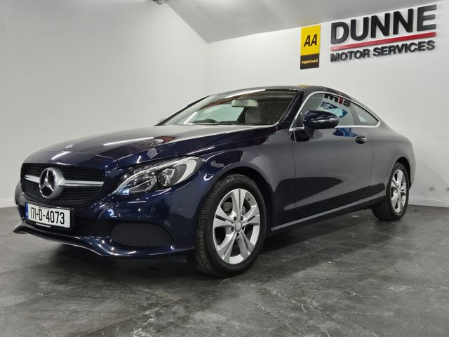 Image for 2017 Mercedes-Benz C Class LOW MILEAGE*C 180 COUPE 2DR AUTO*SAT NAV*TWO KEYS*NCT*12 MONTH WARRANTY*FINANCE AVAILABLE