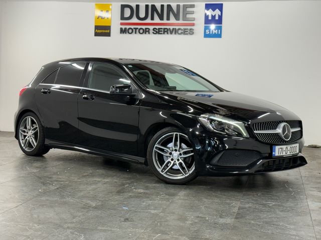 Image for 2017 Mercedes-Benz A 180 **AMG-LINE PREMIUM P­LUS**PANORAMIC ROOF**18" DIAMOND CUT ALLOYS**KEYLESS ENTRY AND START**DRIVER AND PASSENGER ELECTRIC MEMORY SEATS**HARMON KARDON SOUND SYSTEM**2 KEYS**