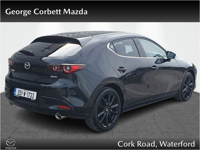 Image for 2025 Mazda Mazda3 HB e-SkyactivX 186PS 6MT FWD Homura SUNR - Tiny Mileage (From €112 per week)