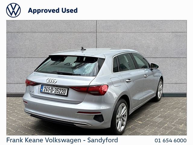 Image for 2024 Audi A3 35 TFSI 150HP S Tronic SE @Frank Keane Volkswagen South Dublin
