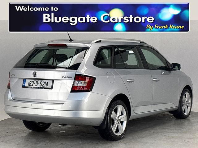 Image for 2018 Skoda Fabia C STYLE 1.0 TSI 95BHP 4DR**BLACK CLOTH INTERIOR**TOUCH SCREEN MEDIA DISPLAY**PARKING SENSORS**SEMI DIGITAL DASH**MULTIFUNCTIONAL STEERING WHEEL**KEYLESS START**AIR CONDITIONING**