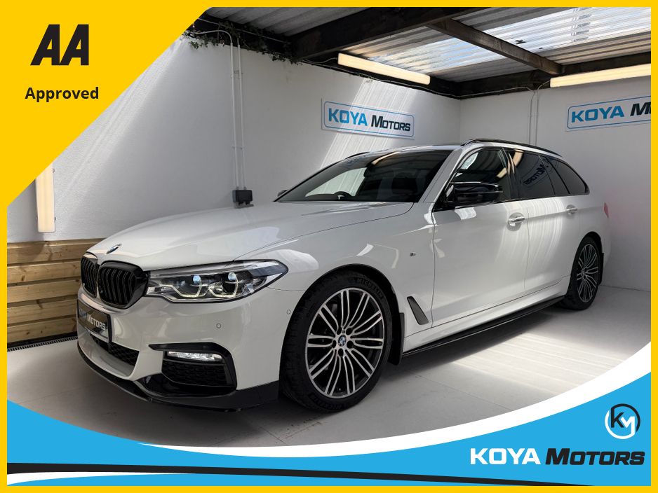 Image for 2017 BMW 5 Series 523D M-SPORT PLUS M-PERFORMANCE DIESEL **PAN ROOF** MEGA SPEC=FULLY LOADED // JUST 74, 500 KMS FROM NEW // ELECTRIC LEATHER SEATS // ELECTRIC TAILGATE // FRONT/REAR HEATED SEATS // IMMACULATE EXAMPLE