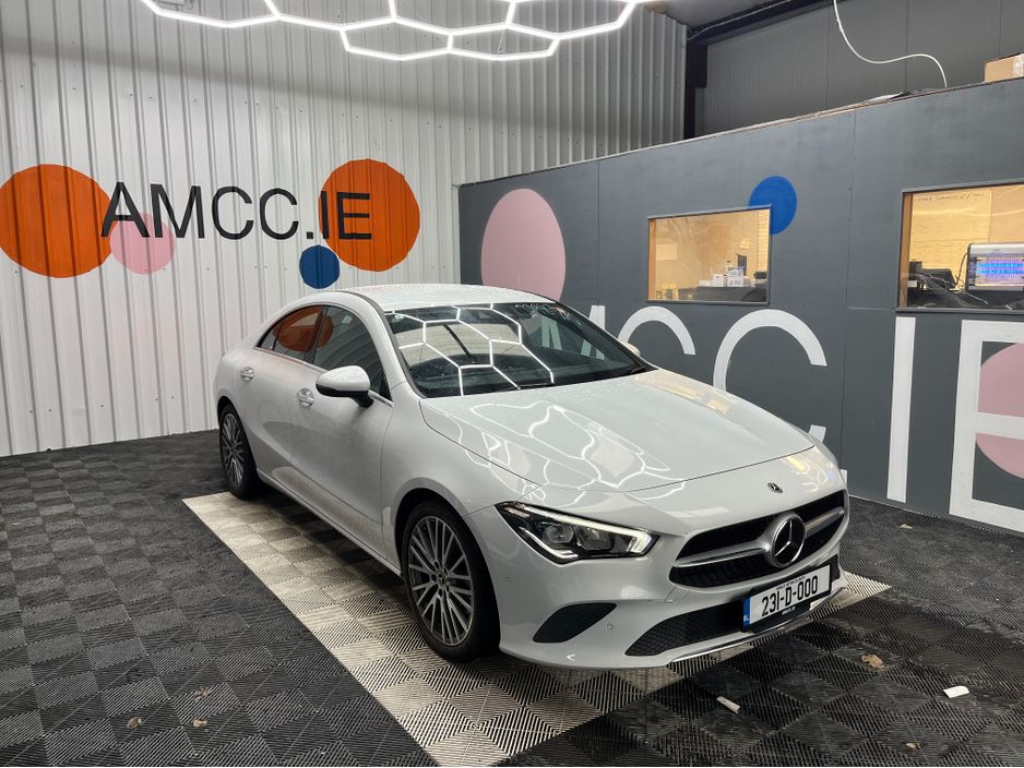 Image for 2023 Mercedes-Benz CLA Class €37950 2023 MERCEDES-BENZ CLA200D 1.9 AUTOMATIC / CRUISE CONTROL / REVERSE CAMERA / ELECTRIC MEMORY & HEATED SEATS / PADDLE SHIFTERS / AMBIENT LIGHTS AND MORE