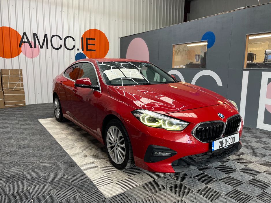 Image for 2021 BMW 2 Series €26950 2021 BMW 218D GRAN COUPE 2.0 AUTOMATIC / CRUISE CONTROL / REVERSE CAMERA / ELECTRIC MEMORY SEATS / PADDLE SHIFTERS / AMBIENT LIGHTS AND MORE