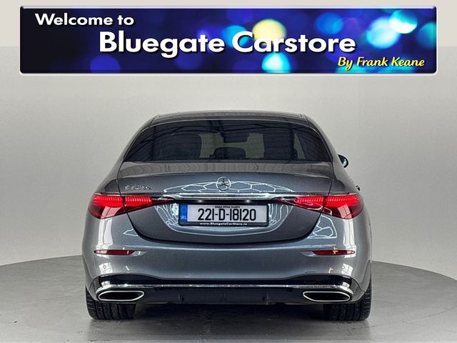 Image for 2022 Mercedes-Benz S Class 580 E LWB AMG LINE**BURMESTER SOUND SYSTEM**FRONT ELECTRIC HEATED SEATS**REAR HEATED SEATS**CREAM LEATHER INTERIOR**AMBIENT LIGHTING**20" ALLOYS**REVERSE CAMERA**ELECTRIC TAILGATE**WIRELESS CHARGING**