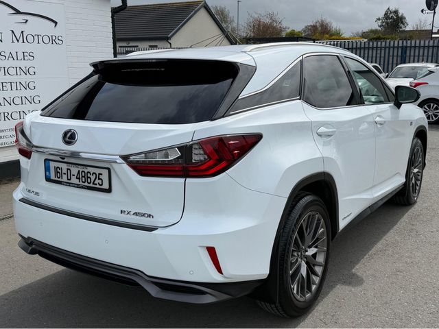 Image for 2016 Lexus RX450h 450H 3.5 F-SPORT AUTO