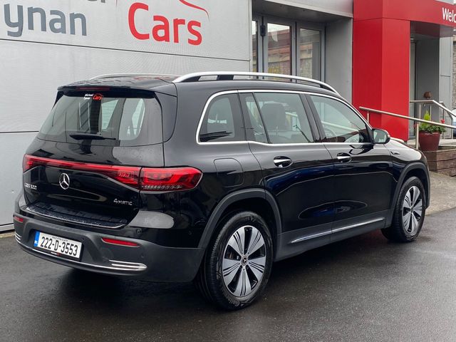 Image for 2022 Mercedes-Benz EQB 300 4matic 7 Seater (340km Range) Black Leather + 18'' Alloys + Wireless Phone Charger