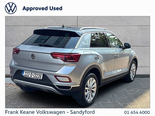 Image for 2022 Volkswagen T-Roc 1.0 TSI 110HP Style Frank Keane Volkswagen South Dublin