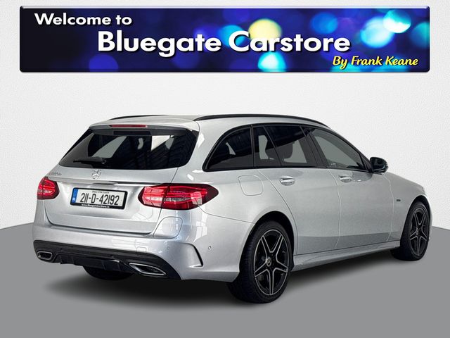Image for 2021 Mercedes-Benz C Class DE AMG LINE NIGHT EDITION ESTATE**PANORAMIC SUNROOF**BLACK LEATHER INTERIOR**FRONT HEATED ELECTRIC MEMORY SEATS**REVERSE CAMERA**PARKING SENSORS**AMG ALLOYS**BURMESTER SOUND SYSTEM**FINANCE ARRANGED**