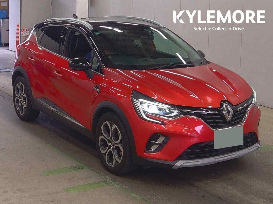 Image for 2021 Renault Captur 1.3 AUTOMATIC - RED/BLACK TWO TONE - BLACK HALF LEATHER - FACTORY ALLOYS