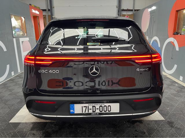 Image for 2021 Mercedes-Benz EQC €32950 2021 MERCEDES-BENZ EQC 400 4MATIC AMG LINE AUTOMATIC / CRUISE CONTROL / 360° CAMERA / ELECTRIC MEMORY MASSAGING & HEATED SEAT / PADDLE SHIFTERS / AMBIENT LIGHTS 