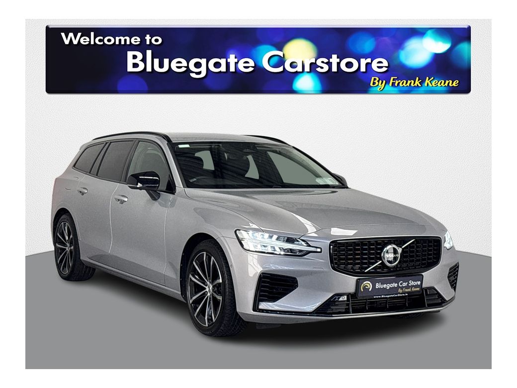 Image for 2023 Volvo V60 T6 PHEV PLUS DARK AWD **FULL BLACK LEATHER INTERIOR**FRONT HEATED SEATS**HEATED STEERING WHEEL**APPLE CARPLAY**ANDROID AUTO**LANE ASSIST**CRUISE CONTROL**FULL DIGITAL DASH**USBC FAST CHARGING PORTS**