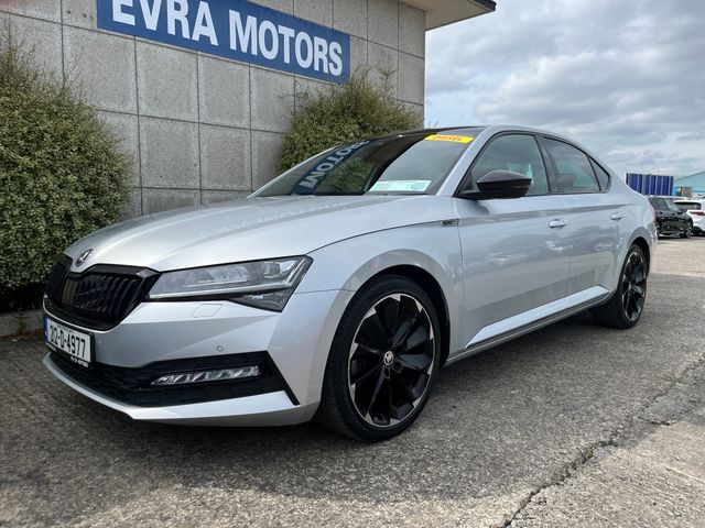 Image for 2021 Skoda Superb SPORTLINE 2.0 DIESEL MANUAL 150BHP //HIGH SPEC//LOW MILES//PANORAMIC GLASS ROOF//KEYLESS ENTRY//HALF LEATHER HEATED SEATS//