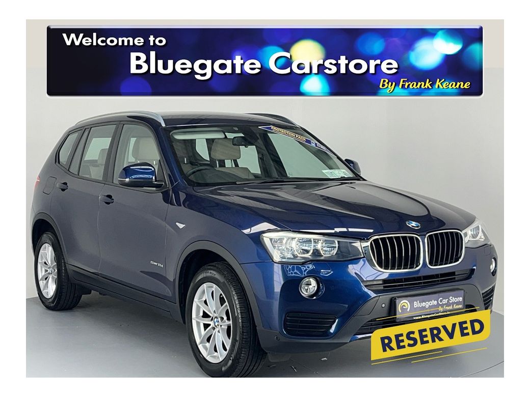 Image for 2016 BMW X3 SDRIVE18D SE**KEYLESS START**MULTIFUNCTIONAL STEERING WHEEL**CREAM LEATHER INTERIOR**FRONT HEATED SEATS**DRIVE MODES**BLUETOOTH**ISOFIX**FINANCE AVAILABLE**