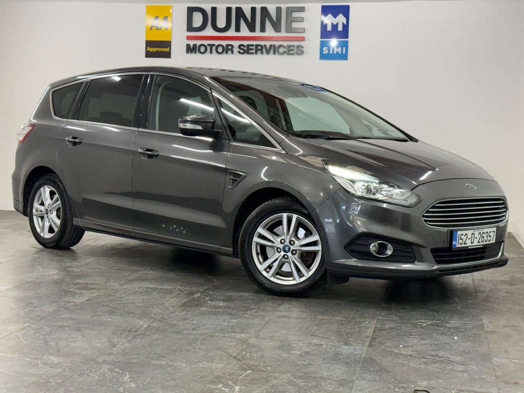 Image for 2015 Ford S-Max **TITANIUM **7 SEATS **2 KEYS **LANE ASSIST **CRUISE CONTROL **PARK OUT ASSIST **VIRTUAL DASH **TOUCH SCREEN RADIO **AMBIANT LIGHTING **FRONT AND REAR PARKING SENSORS **WIRELESS ONBOARD INTERNET **