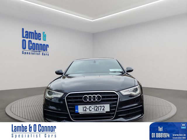 Image for 2012 Audi A6 2.0 TDI S LINE 177PS * BLACK / BLACK LEATHER * 
