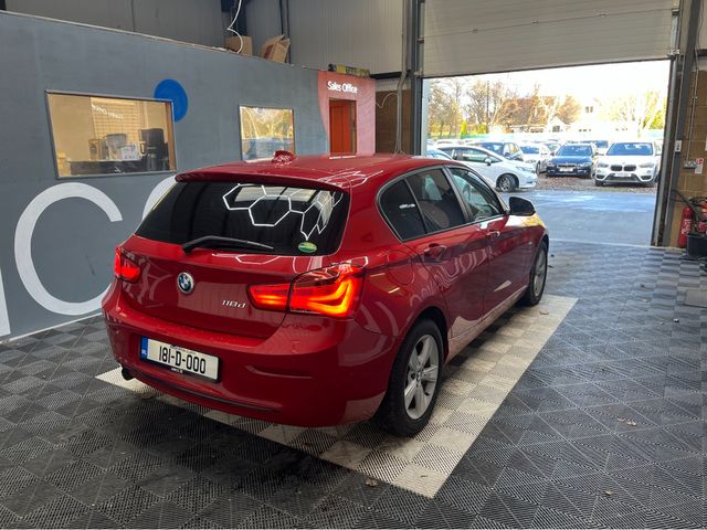 Image for 2018 BMW 1 Series 2018 BMW 1 SERIES 118D SPORT 2.0L DIESEL / 60K KMS / ADAPTIVE CRUISE CONTROL, HEATED SEATS, REVERSE CAMERA & MORE