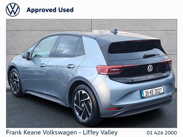 Image for 2021 Volkswagen ID.3 58KWH STYLE 204HP *STONEWASH BLUE METALLIC* *18" ALLOYS* *HEATED SEATS* *CARPLAY / ANDROID AUTO* *BATTERY CERTIFIED* *PCP FINANCE AVAILABLE*